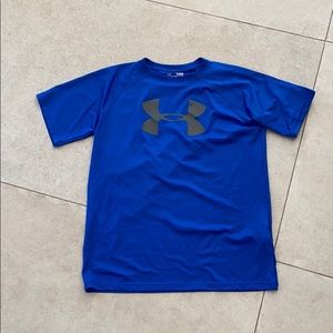 Under Armour blue athletic shirt for kids